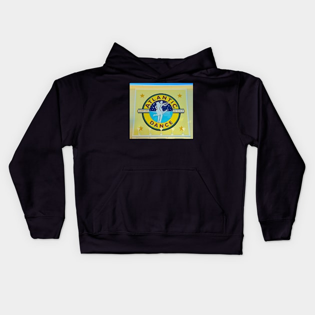 Atlantic Dance club Kids Hoodie by dltphoto